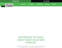 Tablet Screenshot of morespacestorage.com.au